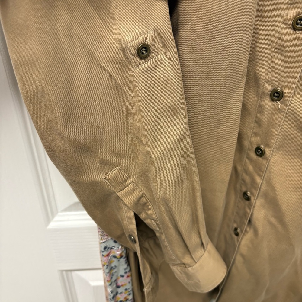 John Mark Patchwork Embroidered Back Button Down … - image 5